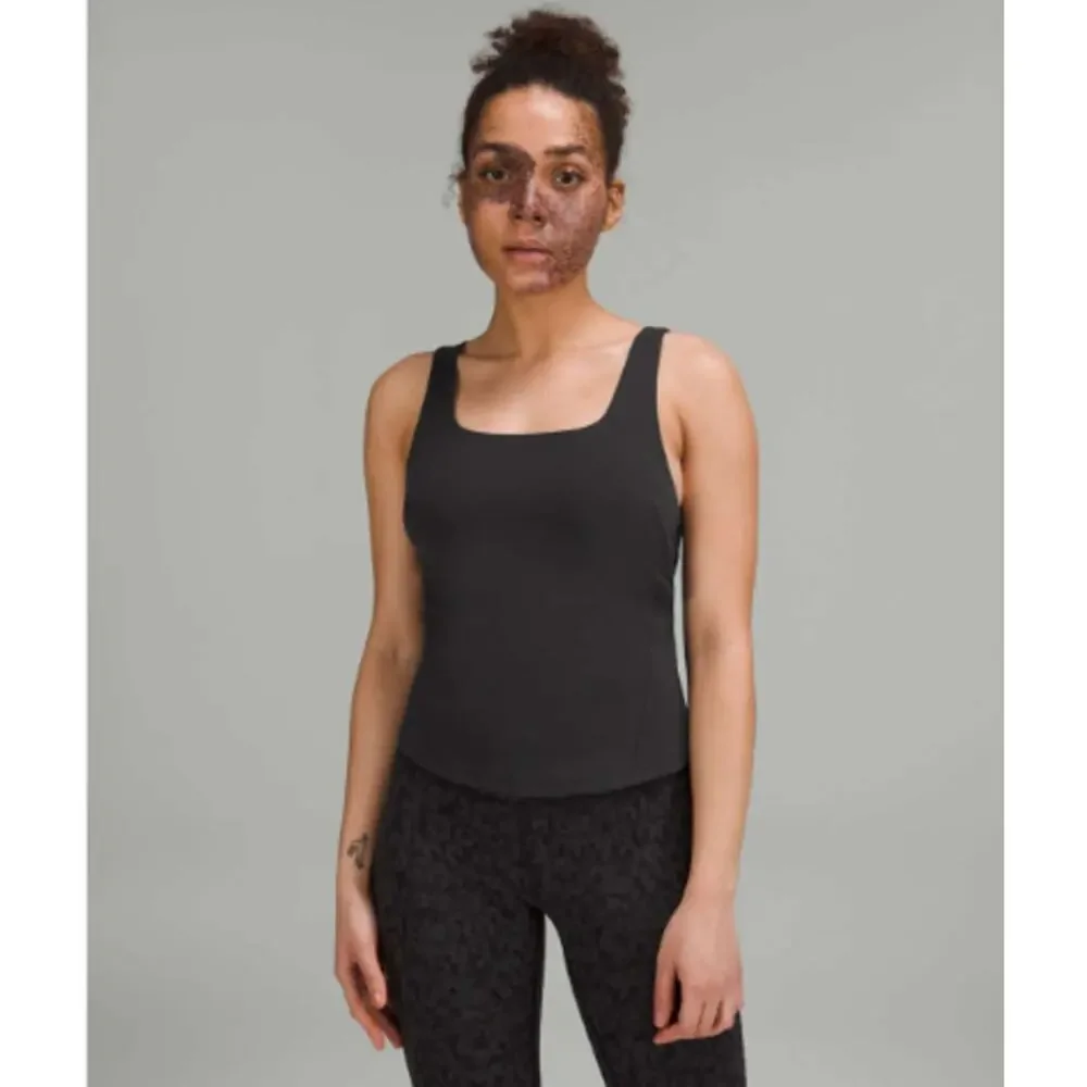 Lululemon InStill Tank Top Black SIZE 14 - Picture 3 of 7